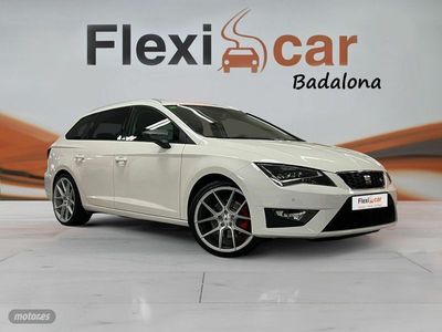 Usado Seat Leon ST FR 180 CV (132 kW) 2015 Blanco Familiar