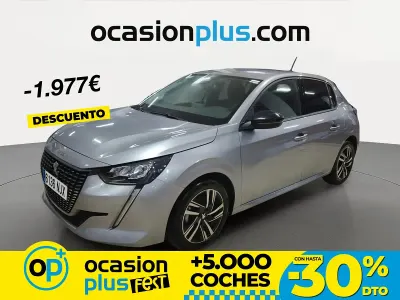 Usado Peugeot 208 Allure 100 CV (73 kW) 2023 Gris Utilitario