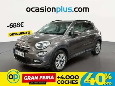 Usado Fiat 500X Lounge 140 CV (102 kW) 2016 Marrón SUV