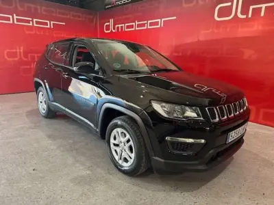 Usado Jeep Compass Longitude 140 CV (102 kW) 2020 Negro SUV