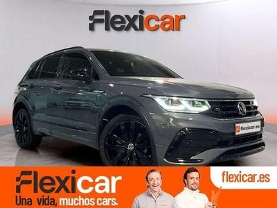 Gris Usado 2021 VW Tiguan R-line SUV | 30.390 € (Precio justo)
