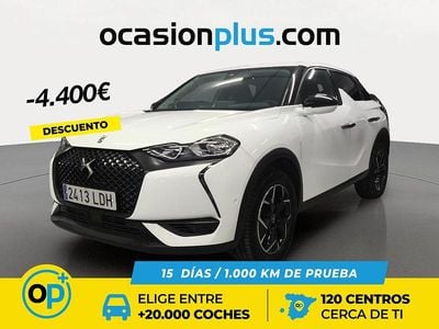 Usado DS Automobiles DS3 Crossback So Chic 100 CV (73 kW) 2019 Blanco SUV