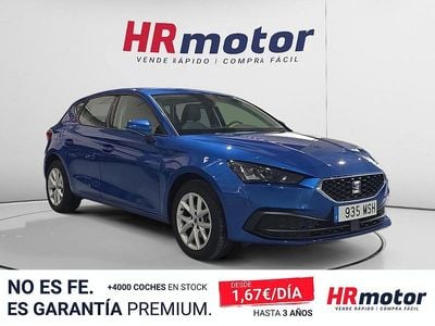 Usado Seat Leon Style 110 CV (80 kW) 2024 Azul Berlina