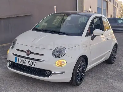 Usado Fiat 500 Lounge 69 CV (50 kW) 2017 Blanco Berlina
