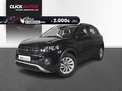 Usado VW T-Cross Advance 95 CV (69 kW) 2023 Negro SUV