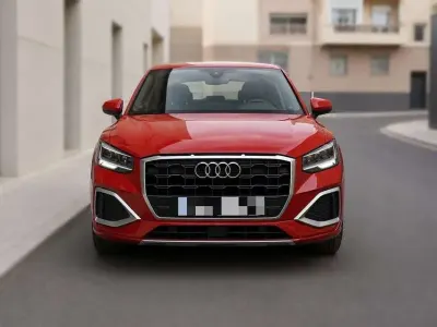 Usado Audi Q2 Advanced 150 CV (110 kW) 2021 Rojo SUV