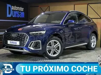 Usado Audi Q5 Sportback S-Line 204 CV (150 kW) 2022 Azul SUV