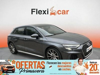 Usado Audi A3 S-Line 150 CV (110 kW) 2020 Gris Berlina
