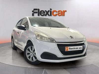 Usado Peugeot 208 Access 75 CV (55 kW) 2016 Blanco Utilitario