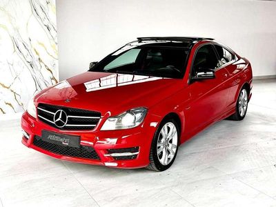 Usado Mercedes C250 204 CV (150 kW) 2013 Rojo Coupe