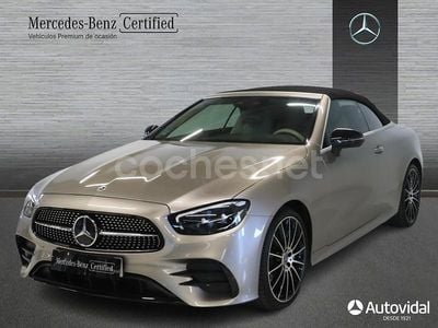 Gris / plata Usado 2023 Mercedes E450 Descapotable | 73.900 € (Precio justo)