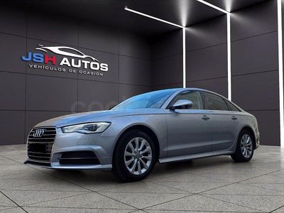 Usado Audi A6 190 CV (139 kW) 2017 Gris / plata Berlina