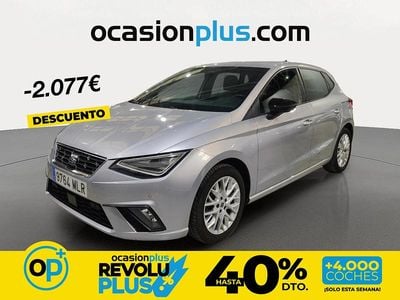Usado Seat Ibiza FR 110 CV (80 kW) 2023 Gris Berlina