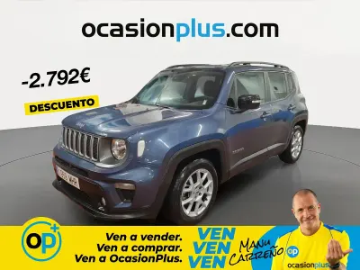 Usado Jeep Renegade Limited 130 CV (95 kW) 2023 Azul SUV