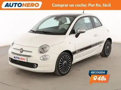 Usado Fiat 500 Lounge 70 CV (51 kW) 2018 Blanco Utilitario