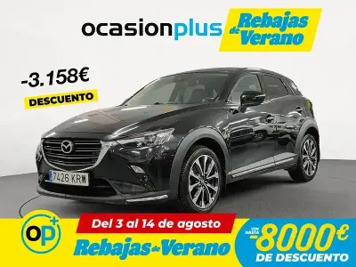 Usado Mazda CX-3 115 CV (84 kW) 2018 Negro SUV
