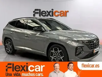 Usado Hyundai Tucson N Line 136 CV (100 kW) 2022 Gris SUV