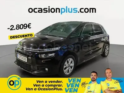 Usado Citroën C4 SpaceTourer Live 130 CV (95 kW) 2019 Negro Monovolumen
