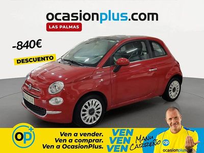Begagnad Fiat 500 Dolcevita 70 HK (51 kW) 2021 Röd Halvkombi