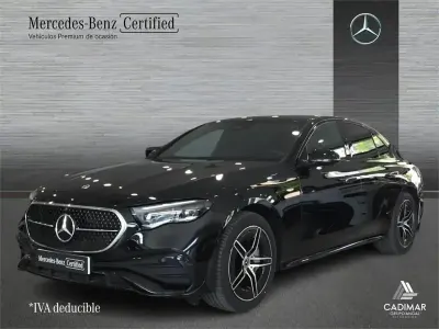 Nuevo Mercedes E300 313 CV (230 kW) 2025 Negro obsidiana Berlina