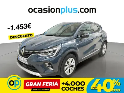 Usado Renault Captur Zen 130 CV (95 kW) 2020 Azul SUV