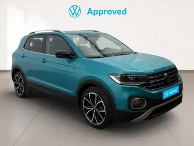 Usado VW T-Cross Sportline 110 CV (80 kW) 2022 Azul SUV