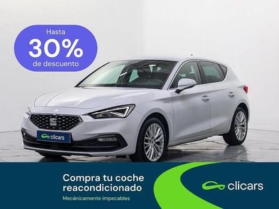 Usado Seat Leon XCELLENCE 205 CV (150 kW) 2021 Blanco Berlina