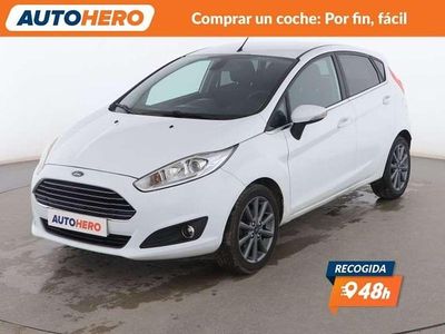 Blanco Usado 2017 Ford Fiesta Titanium Utilitario | 10.999 € (Precio justo)