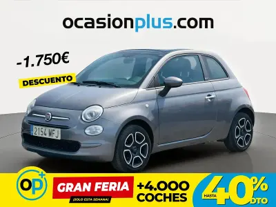Usado Fiat 500 Club 70 CV (51 kW) 2023 Gris Descapotable