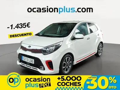 Usado Kia Picanto GT-Line 100 CV (73 kW) 2020 Blanco Utilitario
