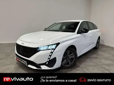 Usado Peugeot 308 SW Active 131 CV (96 kW) 2022 Blanco Familiar