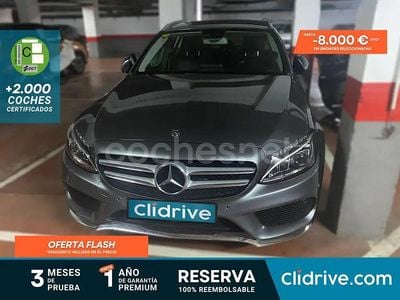 Gris / plata Usado 2018 Mercedes C220 Familiar | 20.890 € (Buen precio)