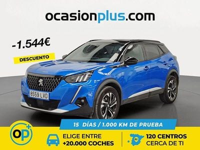 Azul Usado 2021 Peugeot 2008 GTi SUV | 16.990 € (Precio justo)