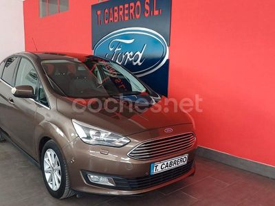 Usado Ford C-MAX Titanium 125 CV (91 kW) 2016 Marrón Monovolumen