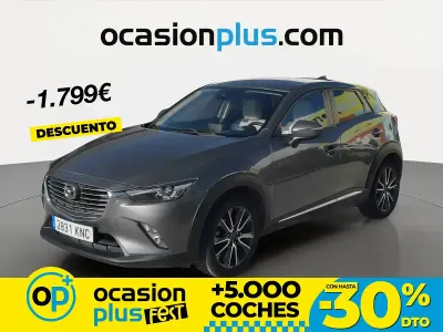 Occasion Mazda CX-3 Luxury 120 ch (88 kW) 2018 Gris SUV