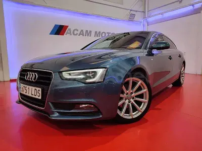 Usado Audi A5 Sportback S-Line 150 CV (110 kW) 2015 Azul Utilitario