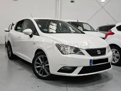 Usado Seat Ibiza I-Tech 90 CV (66 kW) 2014 Blanco Berlina