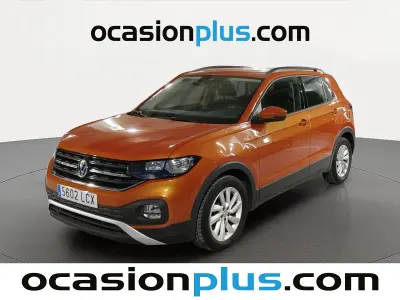 Usado VW T-Cross Advance 95 CV (69 kW) 2019 Naranja SUV