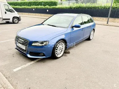 Usado Audi A4 170 CV (125 kW) 2010 Azul Familiar