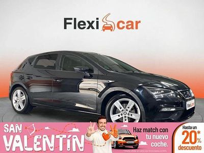 Usado Seat Leon FR 150 CV (110 kW) 2019 Negro Berlina