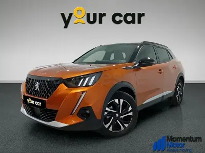 Usado Peugeot 2008 GT 130 CV (95 kW) 2021 Naranja SUV