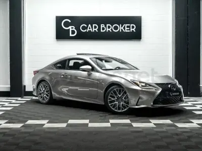 Usado Lexus RC300h Sport Line 223 CV (164 kW) 2017 Gris / plata Coupe