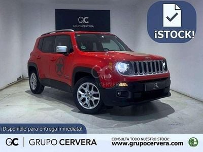 Usado Jeep Renegade Limited 140 CV (102 kW) 2018 Rojo SUV