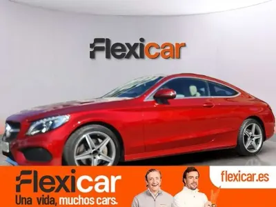 Usado Mercedes C220 170 CV (125 kW) 2017 Rojo Coupe