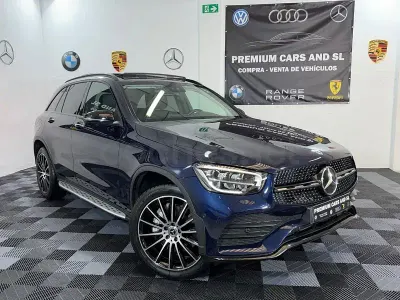 Usado Mercedes GLC300 333 CV (244 kW) 2022 Azul SUV