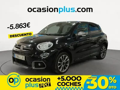 Usado Fiat 500X Sport 130 CV (95 kW) 2022 Negro SUV