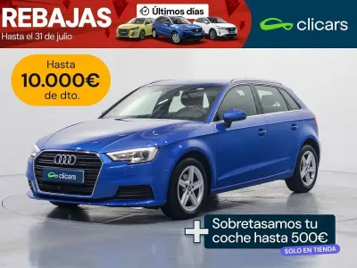 Usado Audi A3 Sportback 116 CV (85 kW) 2019 Azul Utilitario