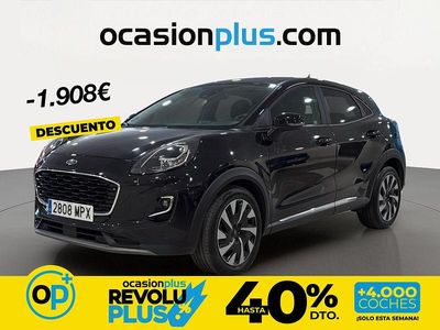 Usado Ford Puma Titanium 125 CV (91 kW) 2024 Negro SUV