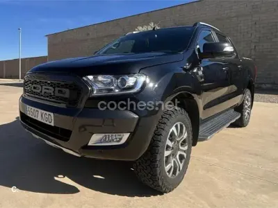 Usado Ford Ranger Wildtrack 200 CV (147 kW) 2017 Negro Pickup/Camioneta