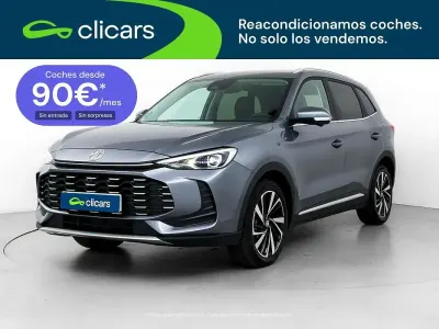 Usado MG ZS Luxury 102 CV (75 kW) 2025 Gris SUV